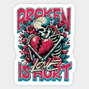 Broken Love Sticker